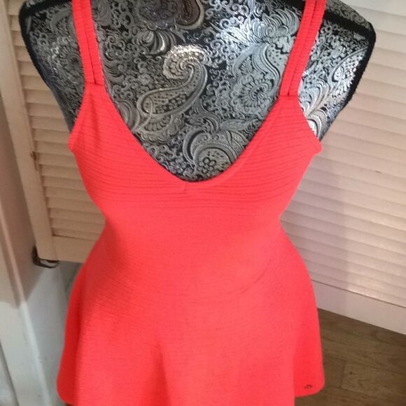 Superdry Neon Pink Poly Fit & Flare Fun Dress XS 2 - Picture 4 of 17